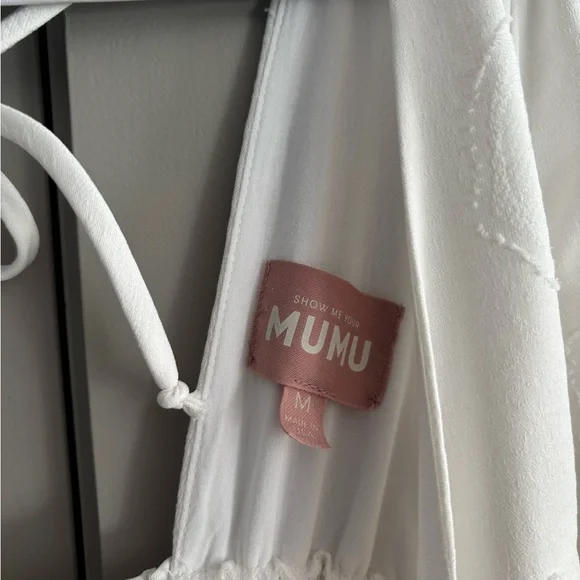 Show Me Your MuMu Cream Mini Dress - Picture 2 of 7